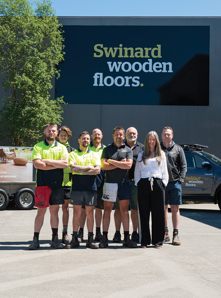 The Swinard Wooden Floors team